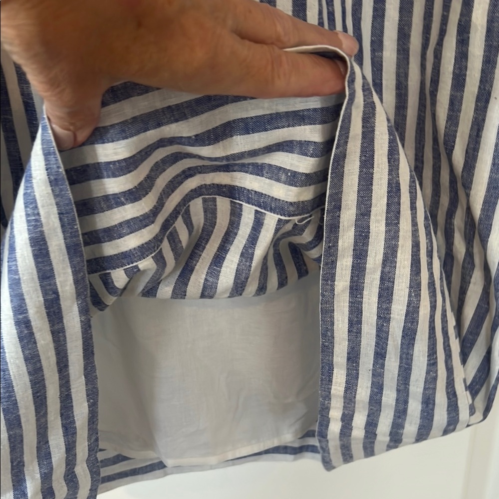 Vineyard Vines Blue and White Striped Dress - Picture 4 of 8